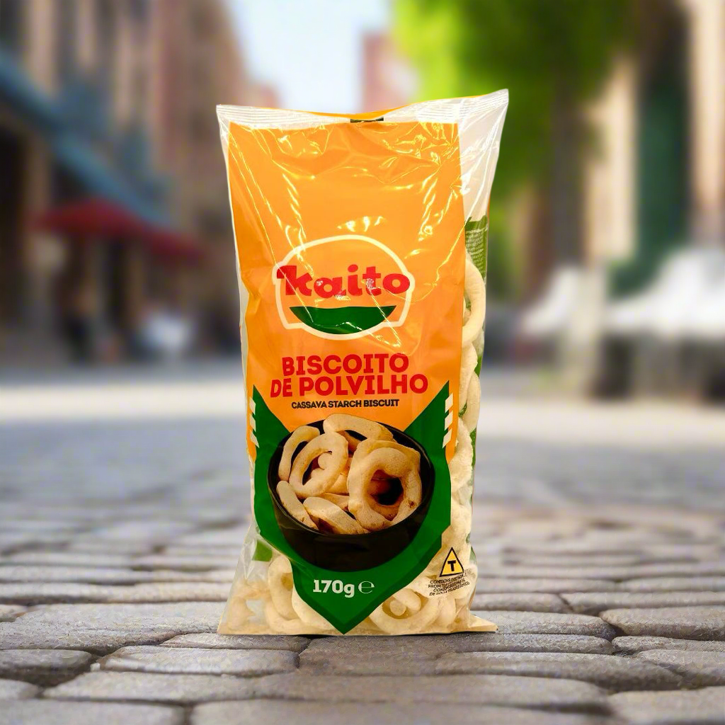 Biscoito de Polvilho Traditional - Cassava Starch Biscuit 170g - Kaito