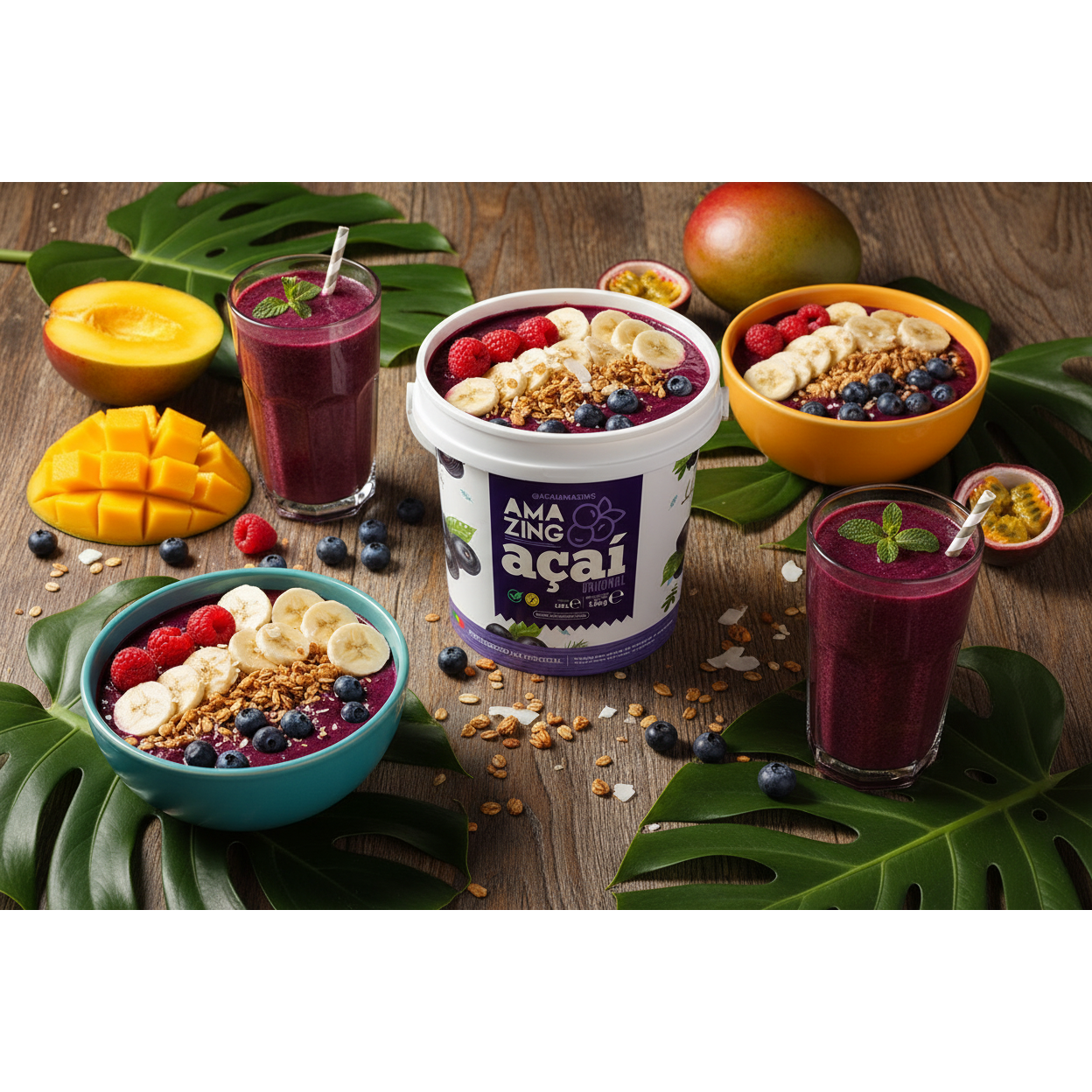 Amazing Acai 1.2L (inc specialised cold box & Gel Ice)