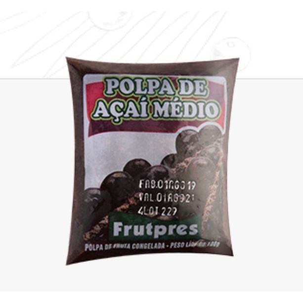 Polpa de Acai Frozen Acai pulp 100g