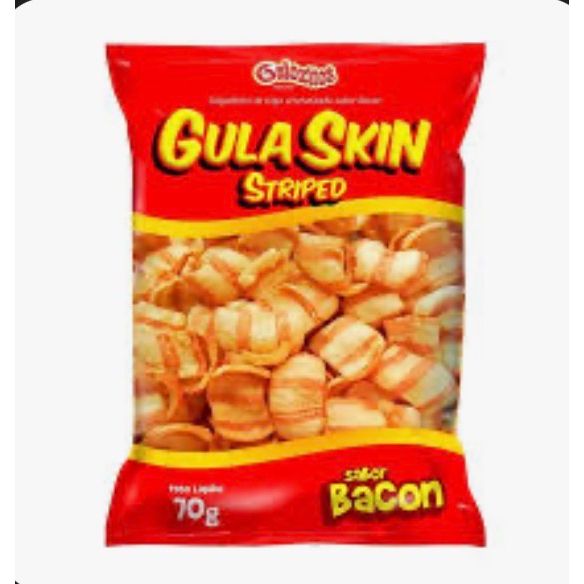 Gulozitos Gula Skin Bacon Striped 70g