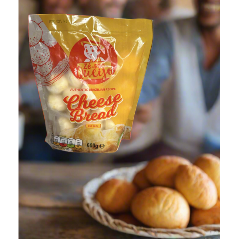 Pao De Queijo - From Ze (24 Balls) Traditional Brazilian Cheese Balls - Frozen Pack 600g