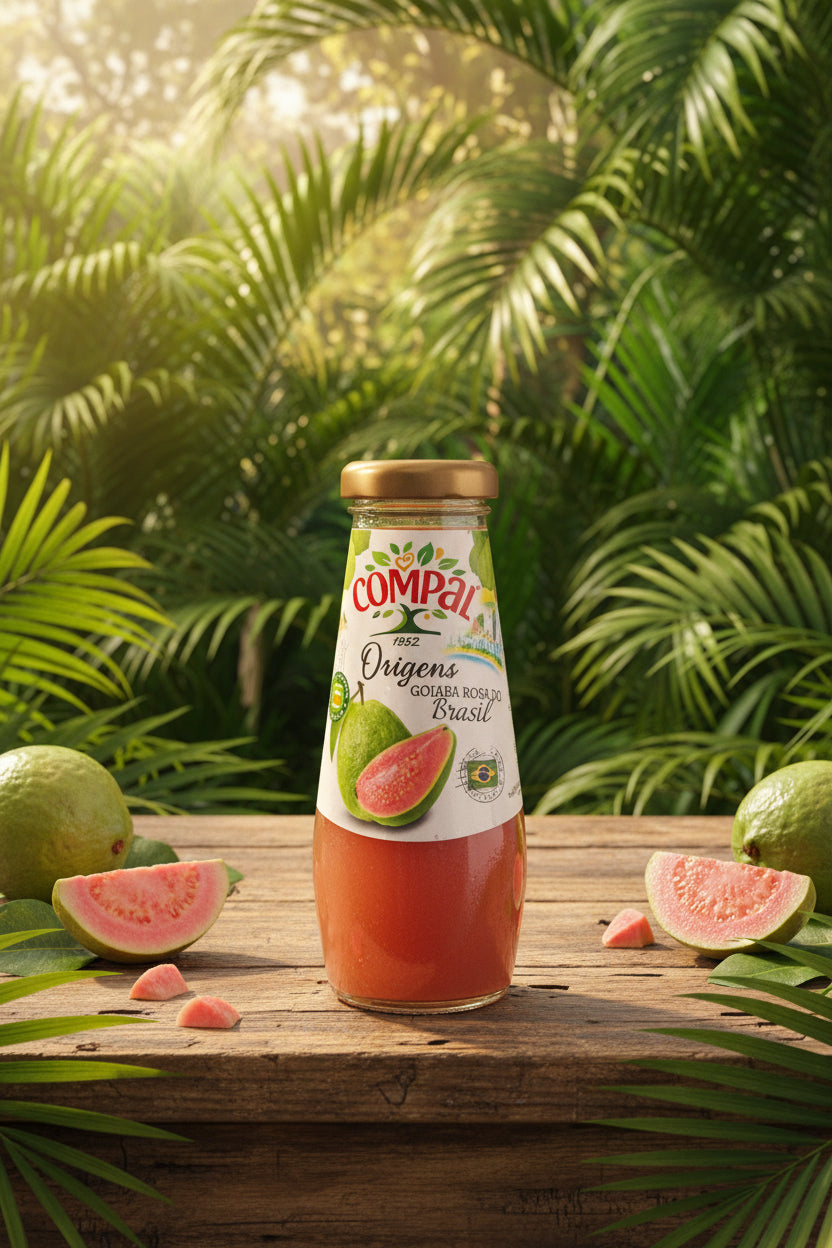 Goiaba Rosa Do Brasil Compal 200ml