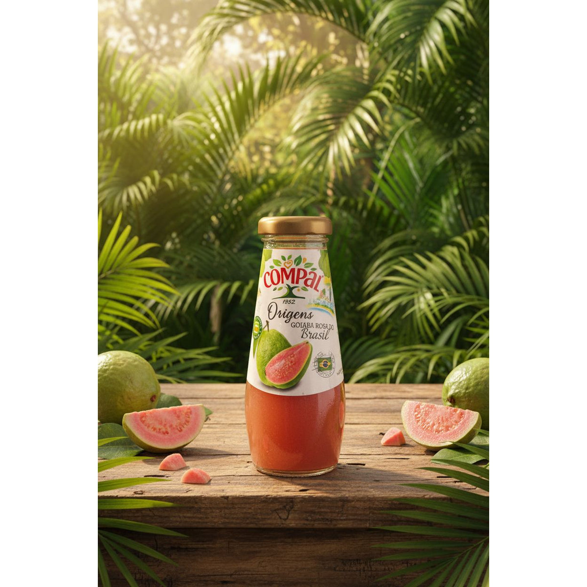 Goiaba Rosa Do Brasil Compal 200ml