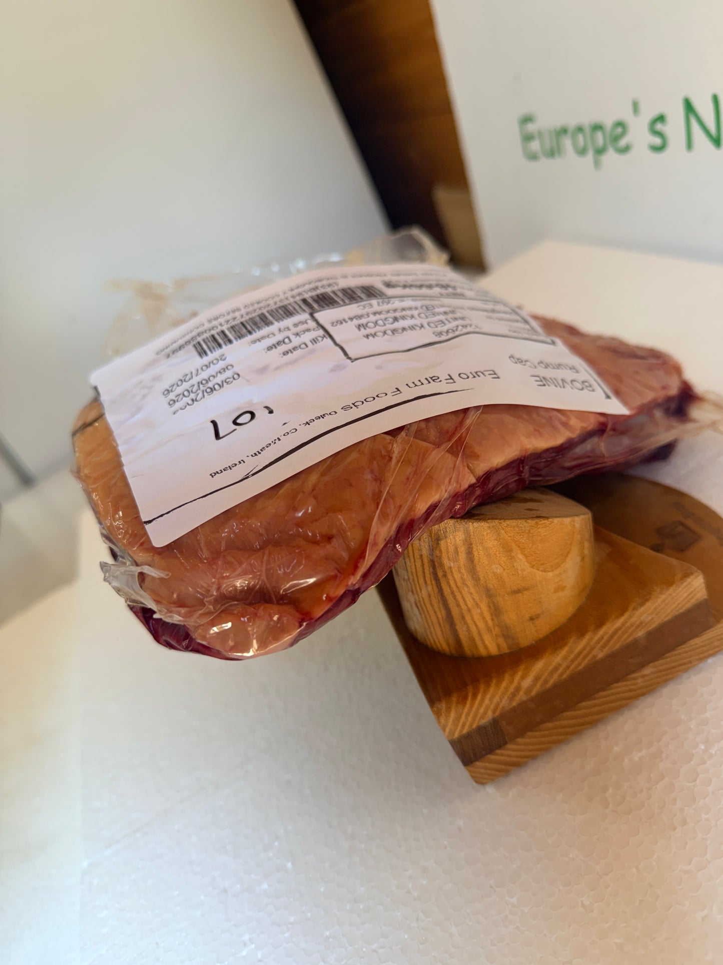 Picanha Irish (Euro Farm) Piece 107 1.084 @£19.97 /KG