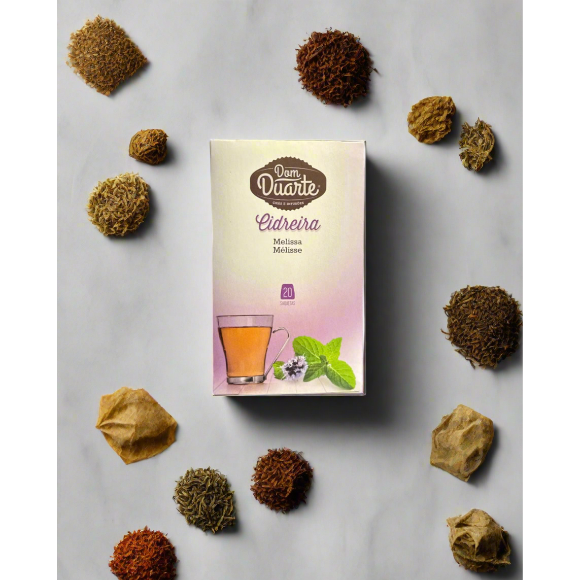 Cideira Melissa Tea Cha de Cideira 20 Sachets Dom Duarte