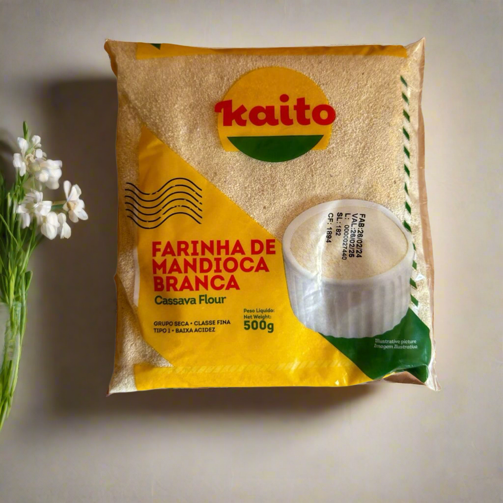 Farinha de Mandioca Branca 500g - Kaito