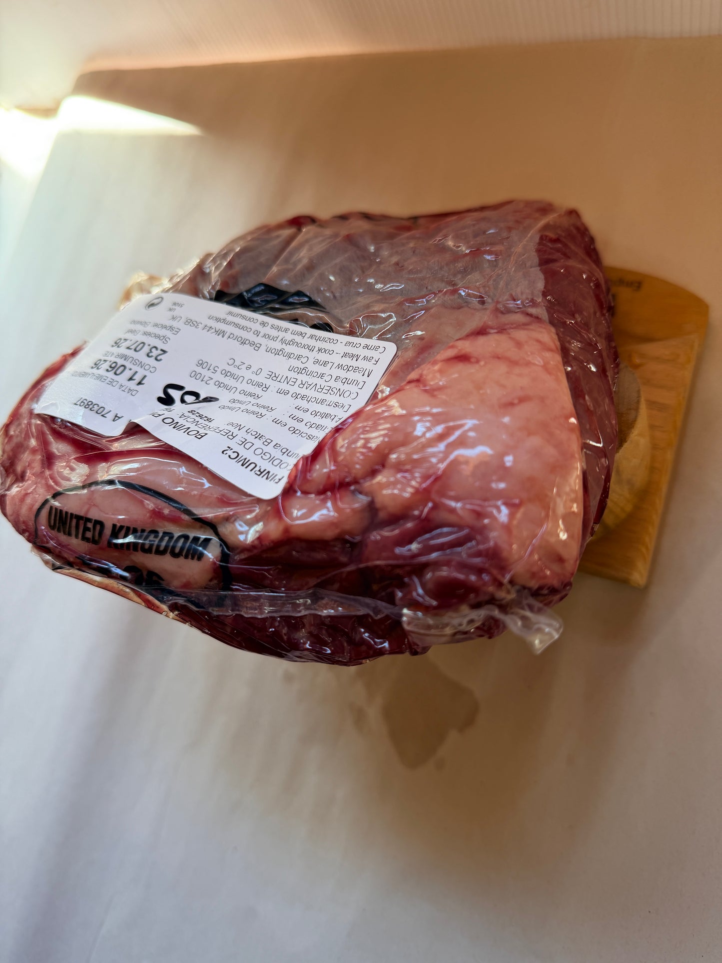 Picanha UK Piece 605 1.101 @£19.97 /KG