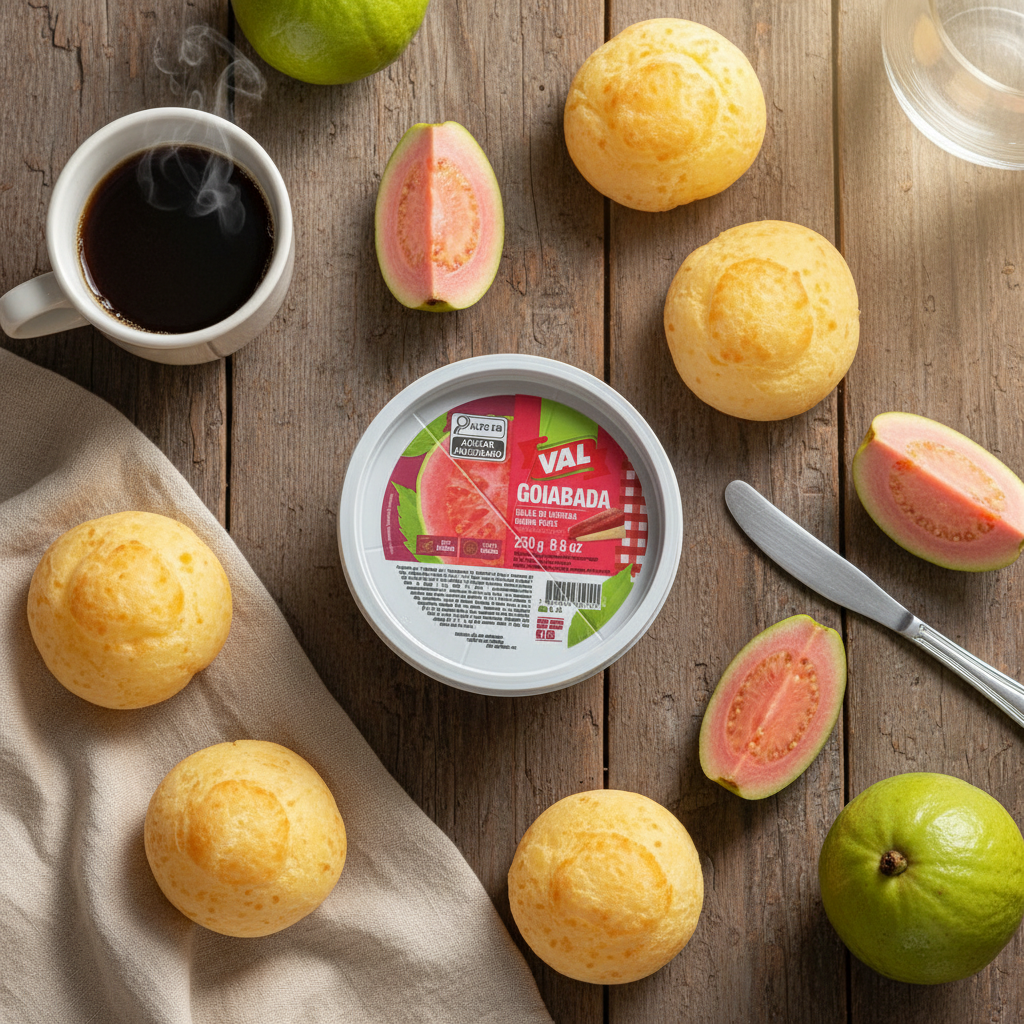 Goiabada 500 g - Val Poli