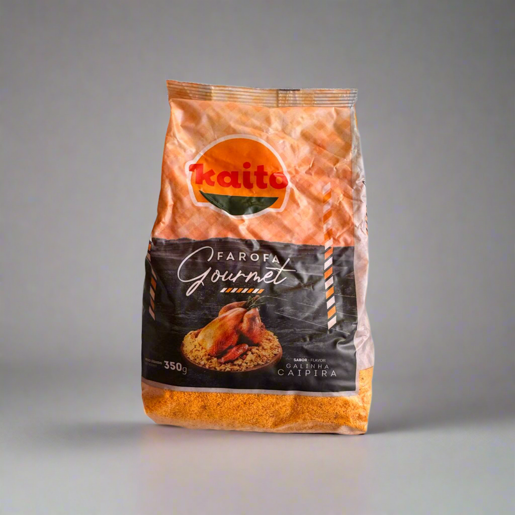Kaito Brazilian Gourmet farofa Galinha Caipira 350g