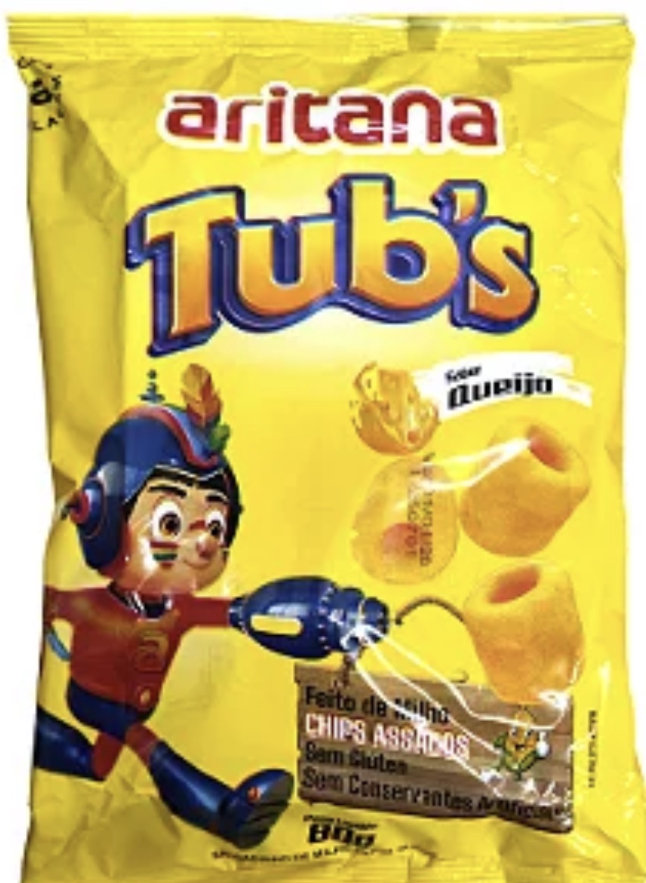 Aritana Tubs Sabor Queijo