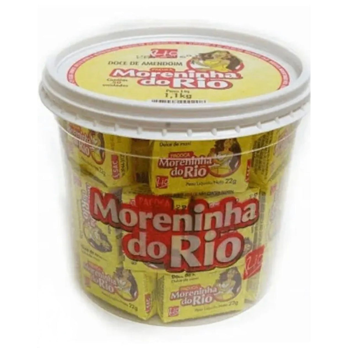 Pacoquinha Moreninho do Rio 1kg Large Tub