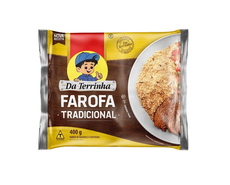 Da Terrinha farofa Tradicional 400g