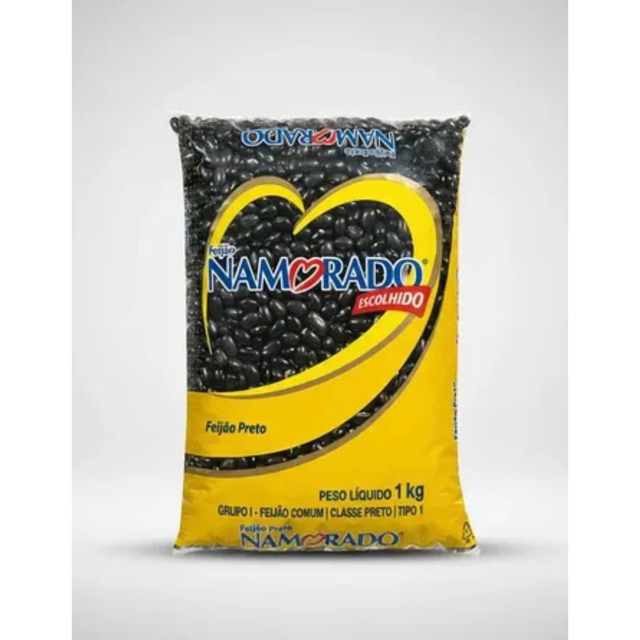 Feijao Preto / Black Beans 1Kg Namorado