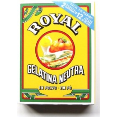 Gelatina Neutra - natural jelly - 20gr - Royal