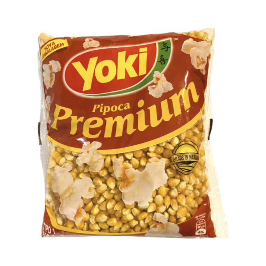 Milho de Pipoca Premium 500gr - Yoki