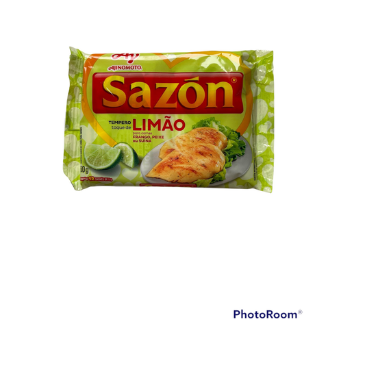 Sazon Limão Para Carnes Suina, Bovina ou Aves- 60g