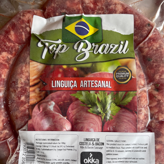 Linguicia Costela Queijo E  Bacon - Sausage Top Brazil 0.9kg