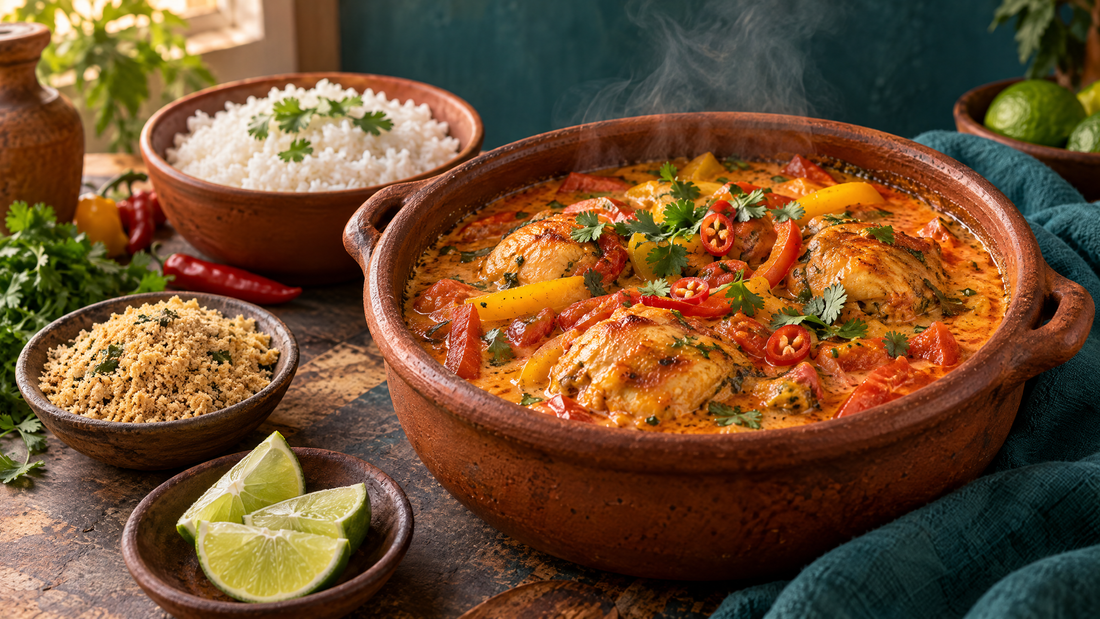 Spicy Brazilian Coconut Chicken (Moqueca de Frango)