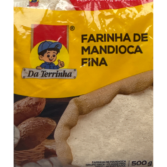 Farinha de Mandioca Fina 500g Da Terrinha