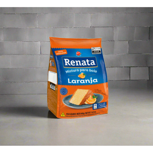Mistura p/Bolo Laranja  Orange Cake mix 400gr - Renata