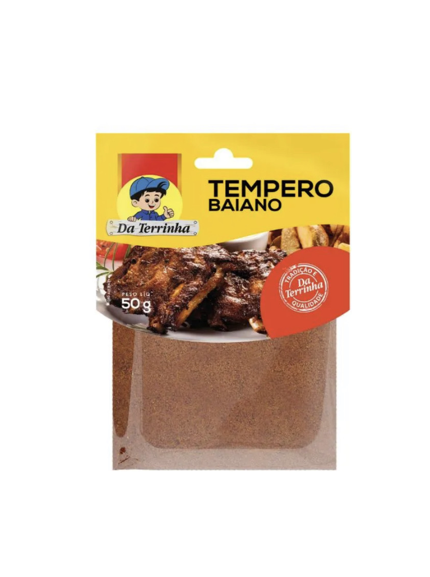 Da Terrinha Tempero Baiano 50g