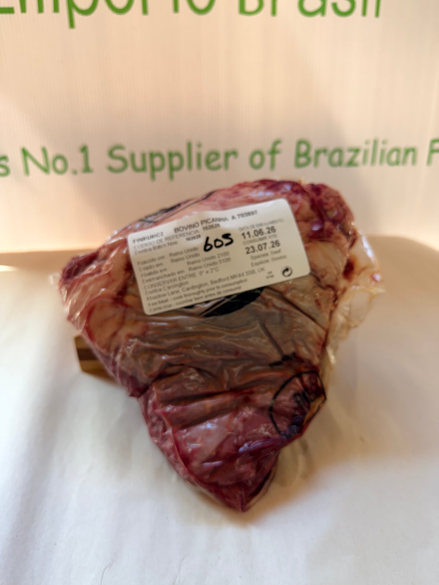 Picanha UK Piece 605 1.101 @£19.97 /KG
