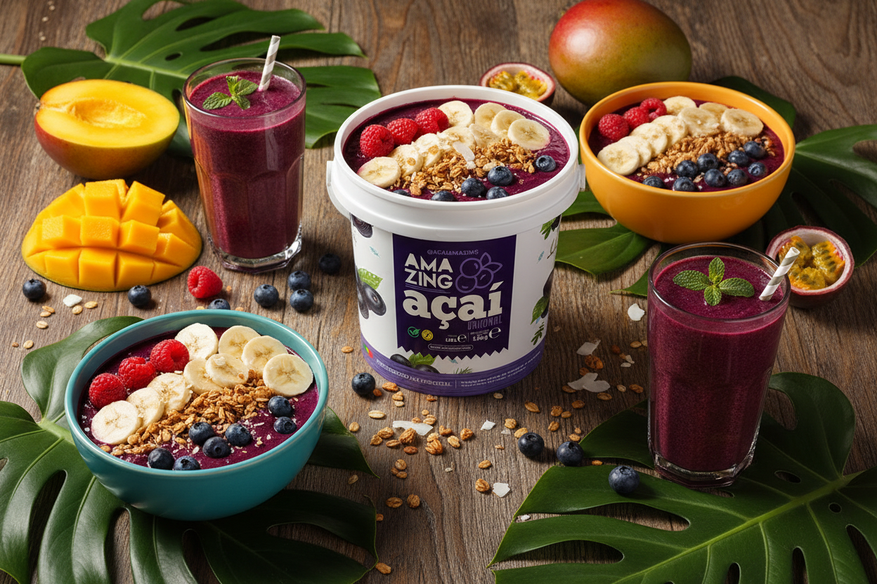 Amazing Acai 1.2L (inc specialised cold box & Gel Ice)