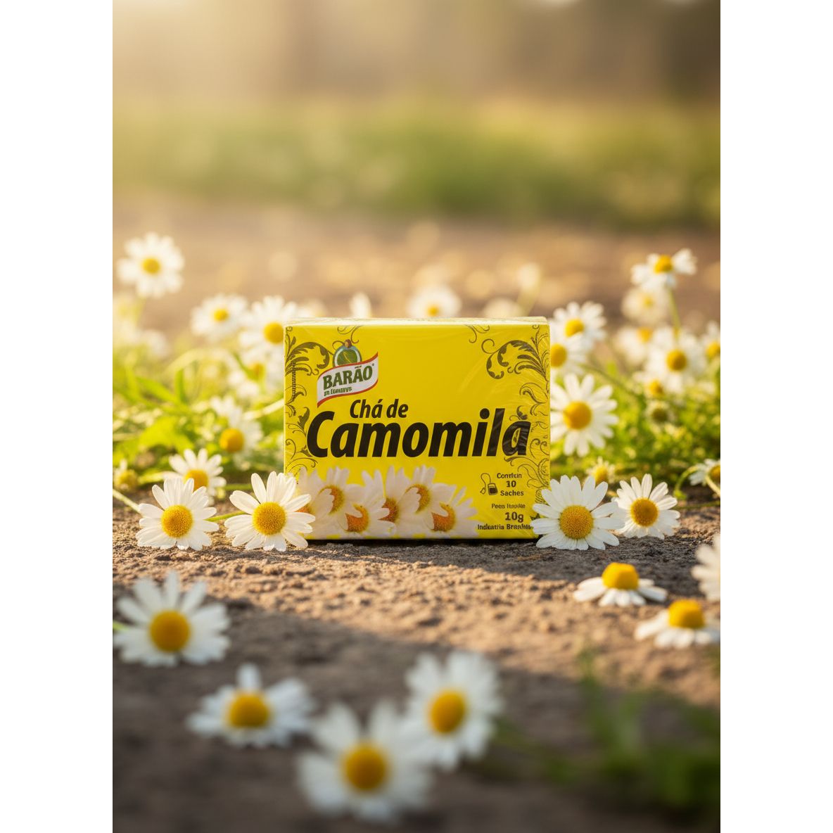 Cha De Camomila 10g Barão