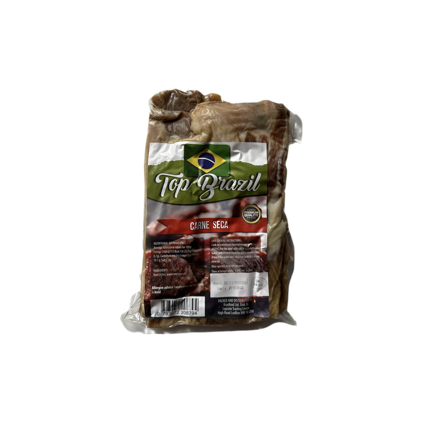 Carne Seca Top Brazil 550-600g (Size 8)