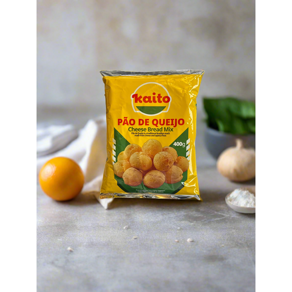 Mistura p/pao de Queijo  Cheese Bread Balls 400gr - Kaito