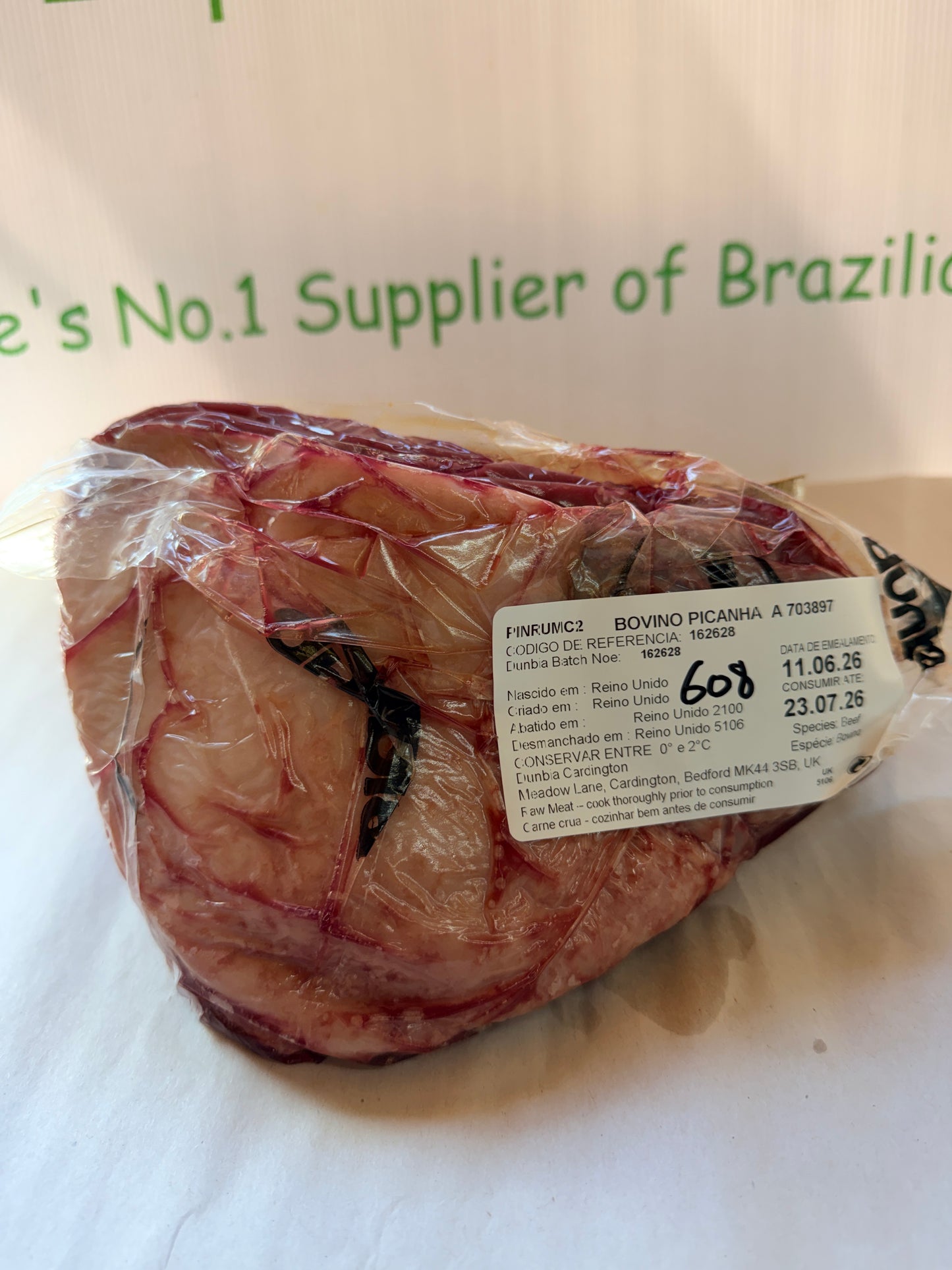 Picanha UK Piece 608 0.948 @£19.97 /KG