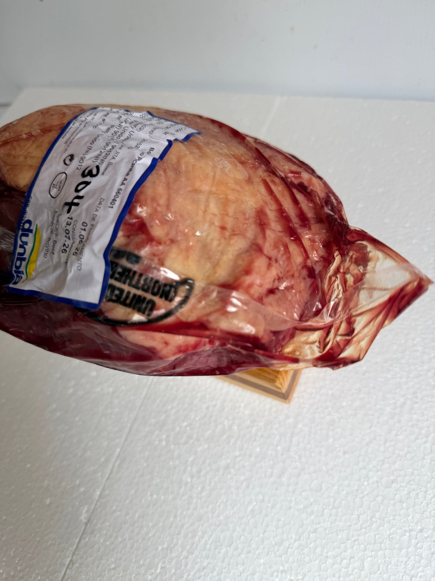 Picanha Irish (Dunbia Meats)  Piece 304 1.426 @£19.97 /KG