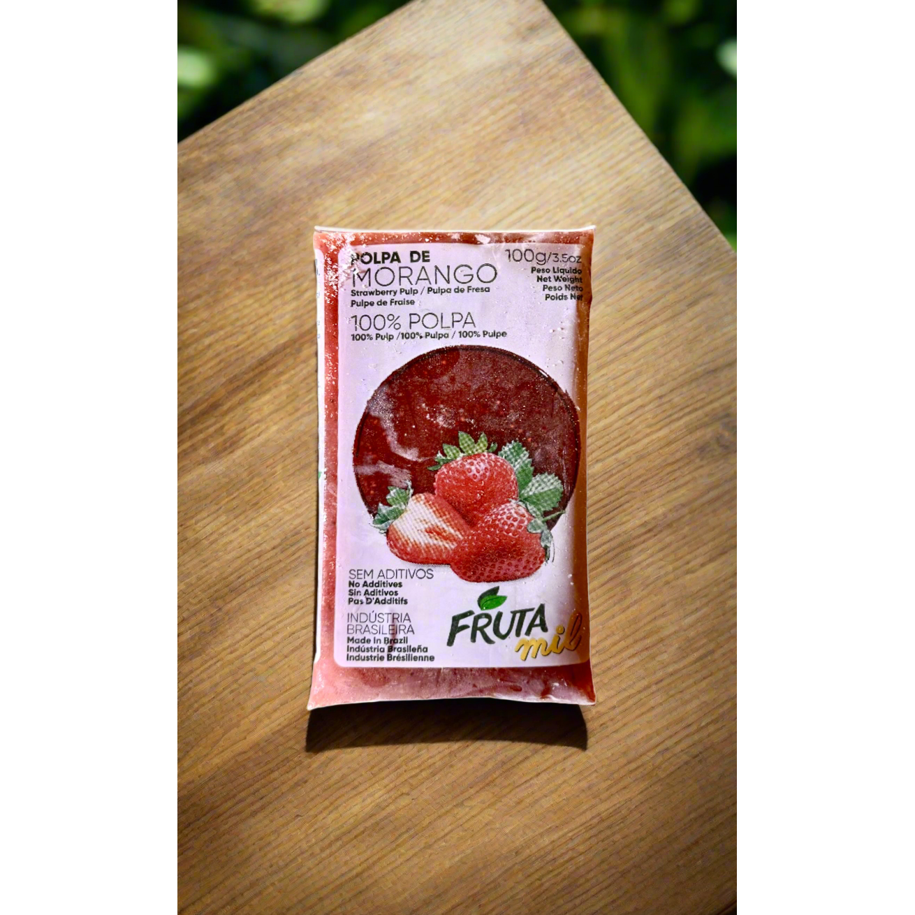 Polpa de morango 100g