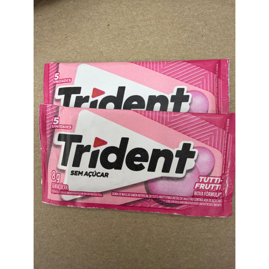 Trident Gum 2 pack (5 Uni) - Tutti Frutti