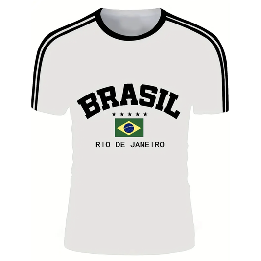 Brazil T Shirt White