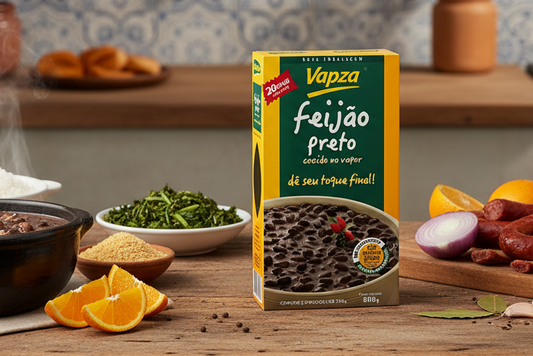 Vapza Feijao Preto Braziliaanse zwarte bonen 500g