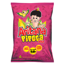 Pipoca Doce popcorn Aritana 40g