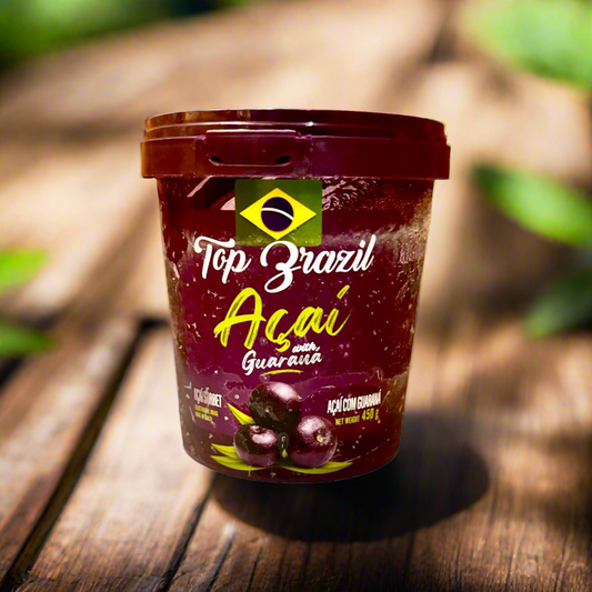 Acai Sorbet with Guarana 900g. Top Brazil / Polpanorte