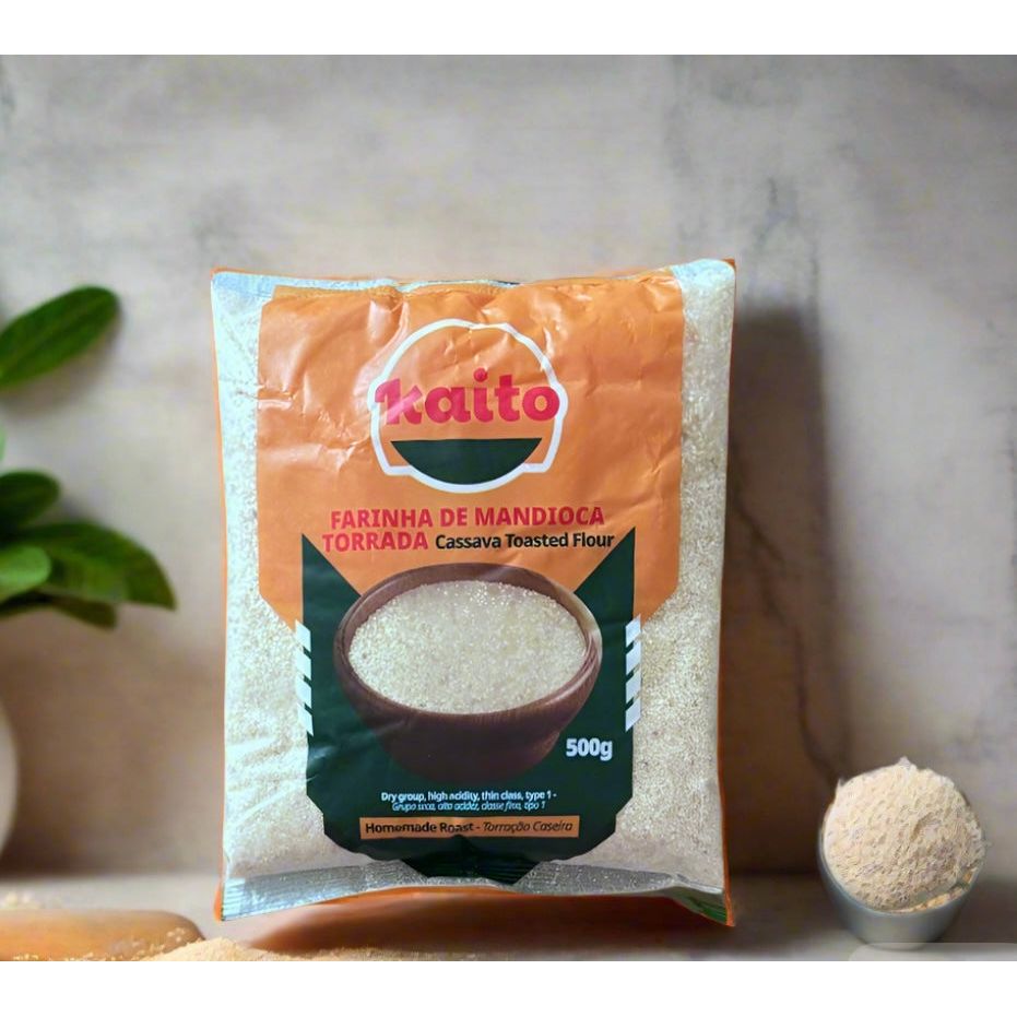 Farinha de Mandioca Torrada Caseira  1kg - Kaito