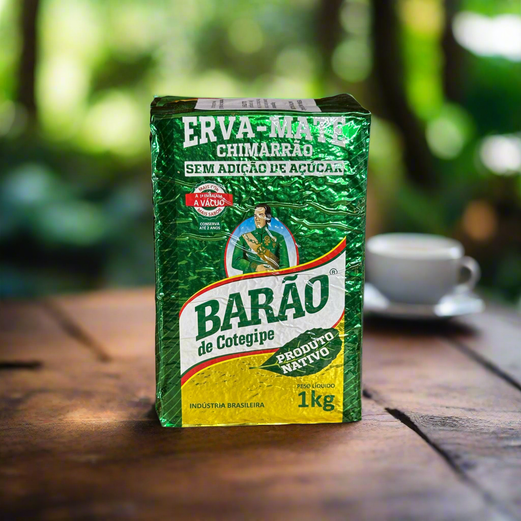 Erva Chimarrao Cha - Sem Adição de Acucar Tea - 1Kg - Barao