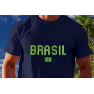 Brasil ! Men’s T-Shirt Blue