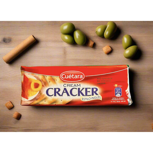 Biscoito Cream Cracker water biscuits 200gr - Cuetara