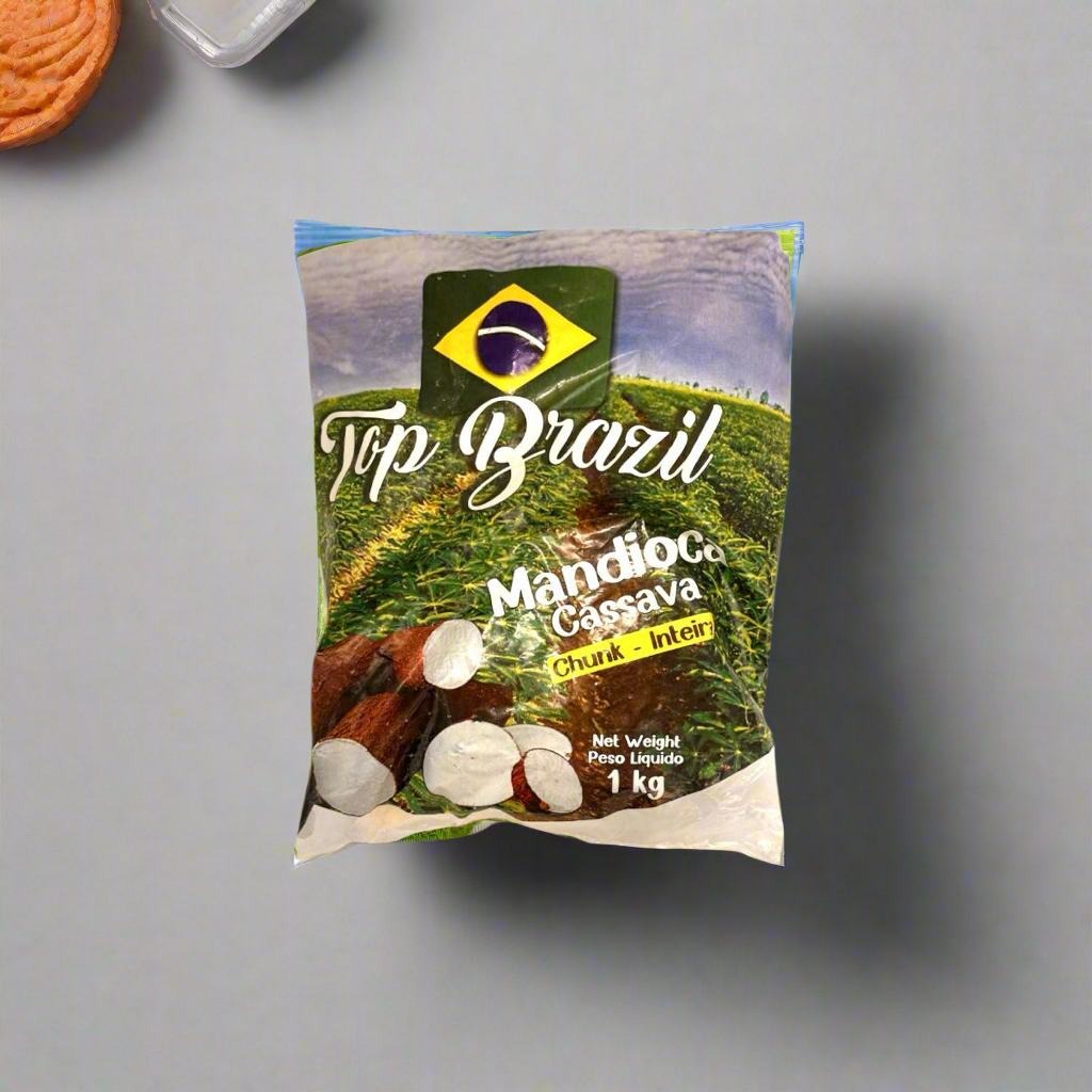 Mandioca Cassava Congelada 1KG Top Brazil