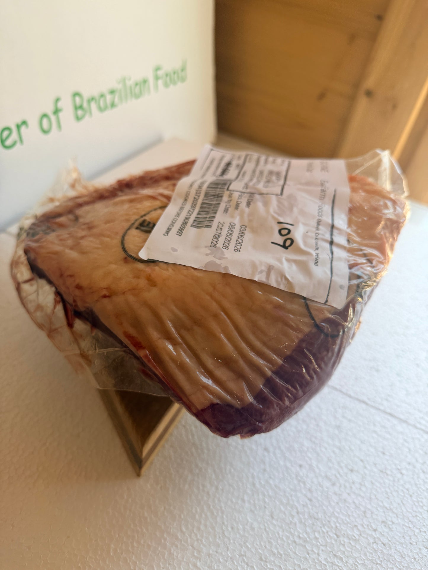 Picanha Irish (Euro Farm)  Piece 109 1.461 @£19.97 /KG