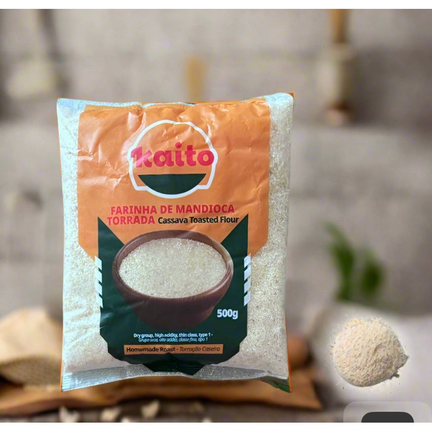 Farinha de Mandioca Torrada Caseira  1kg - Kaito