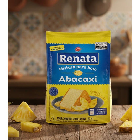 Mistura p/Bolo Abacaxi  Pineapple Cake mix - 400g