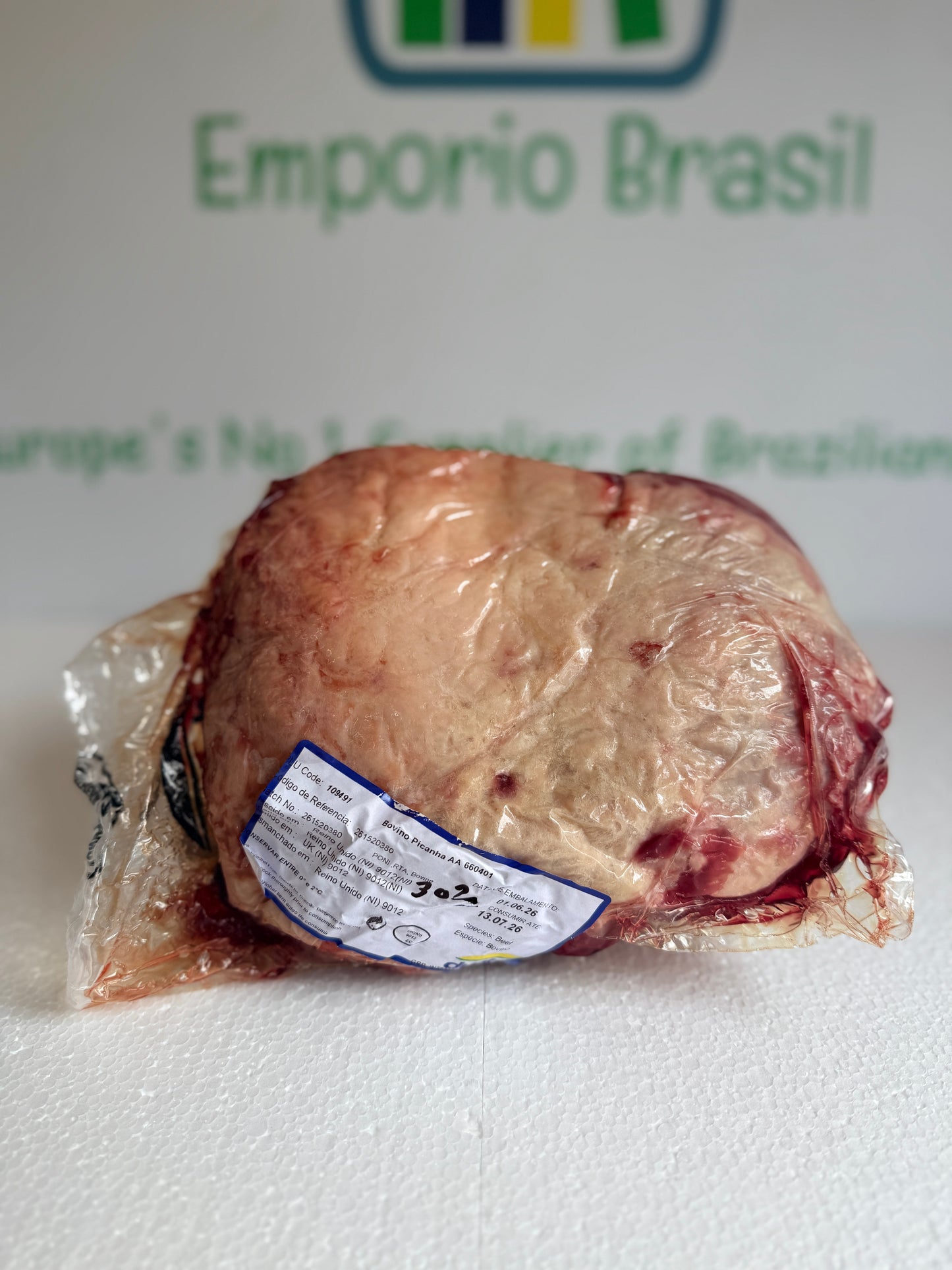 Picanha Irish (Dunbia Meats)  Piece 302 1.538 @£19.97 /KG