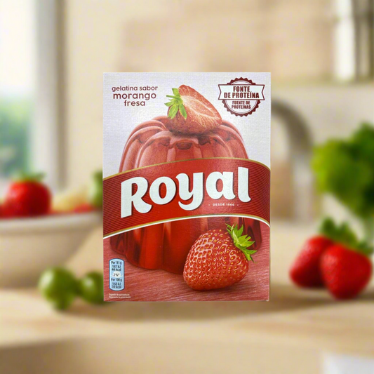Gelatina Morango Strawberry jelly 170gr Royal