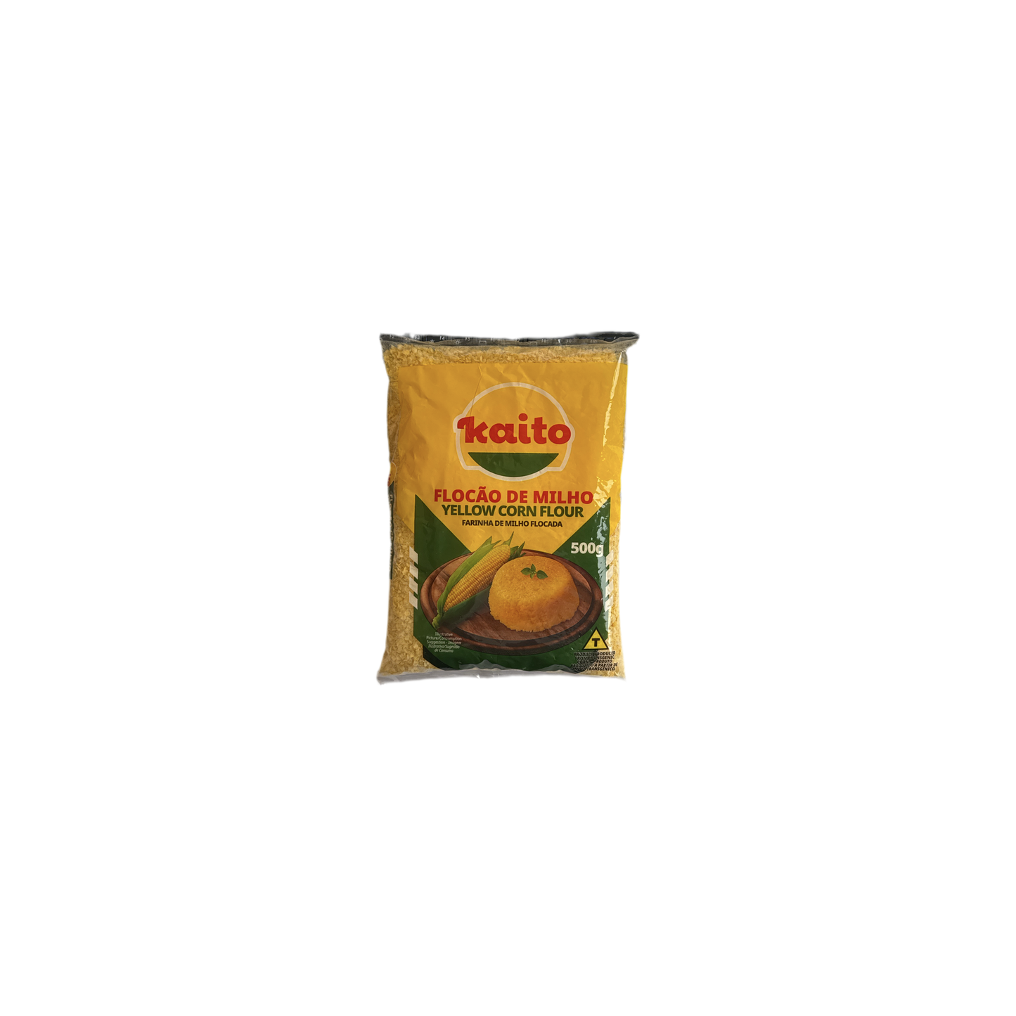 Flocao De Milho Kaito Yellow Corn Flour 500g