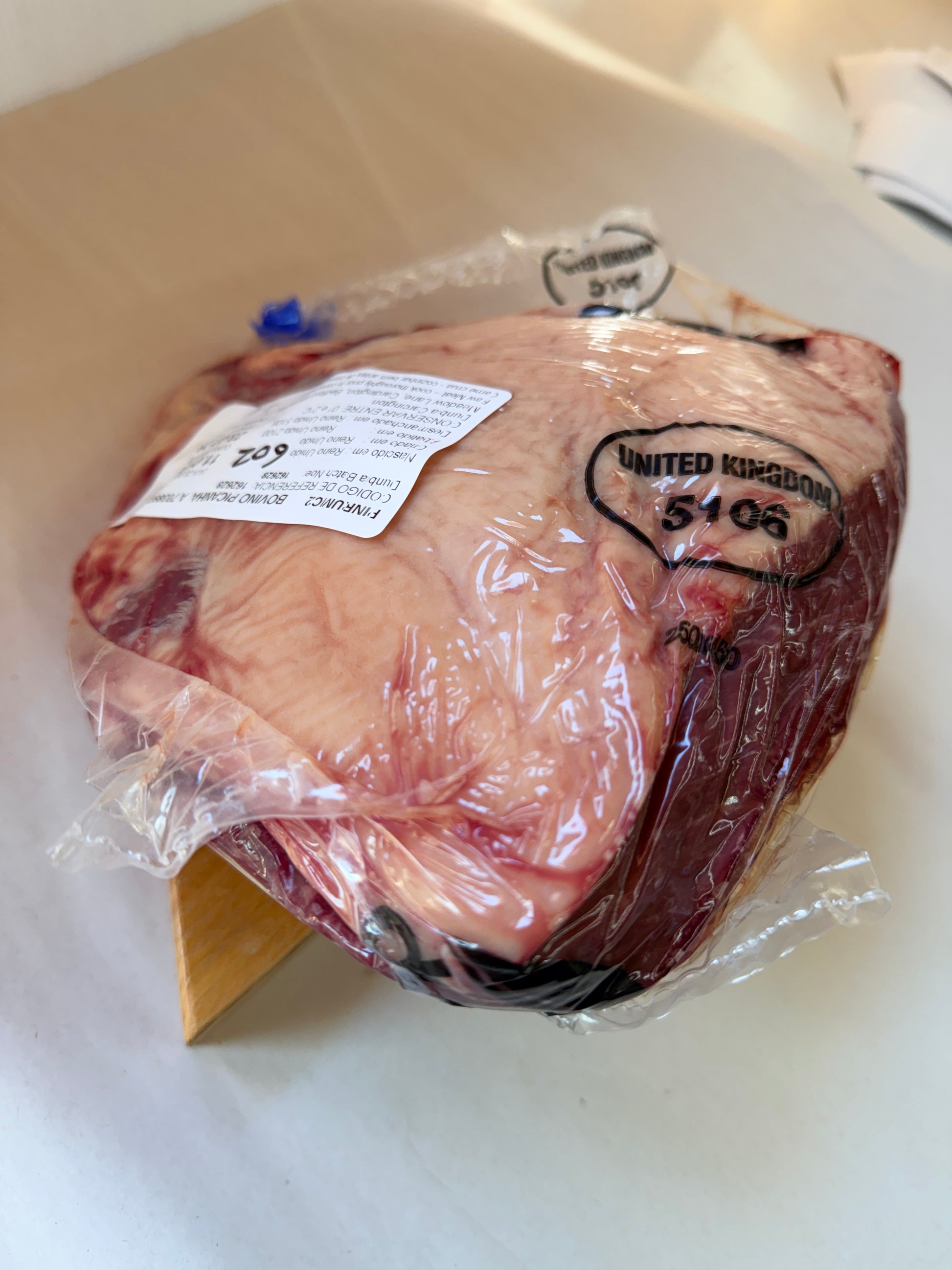 Picanha UK Piece 602 1.048 @£19.97 /KG